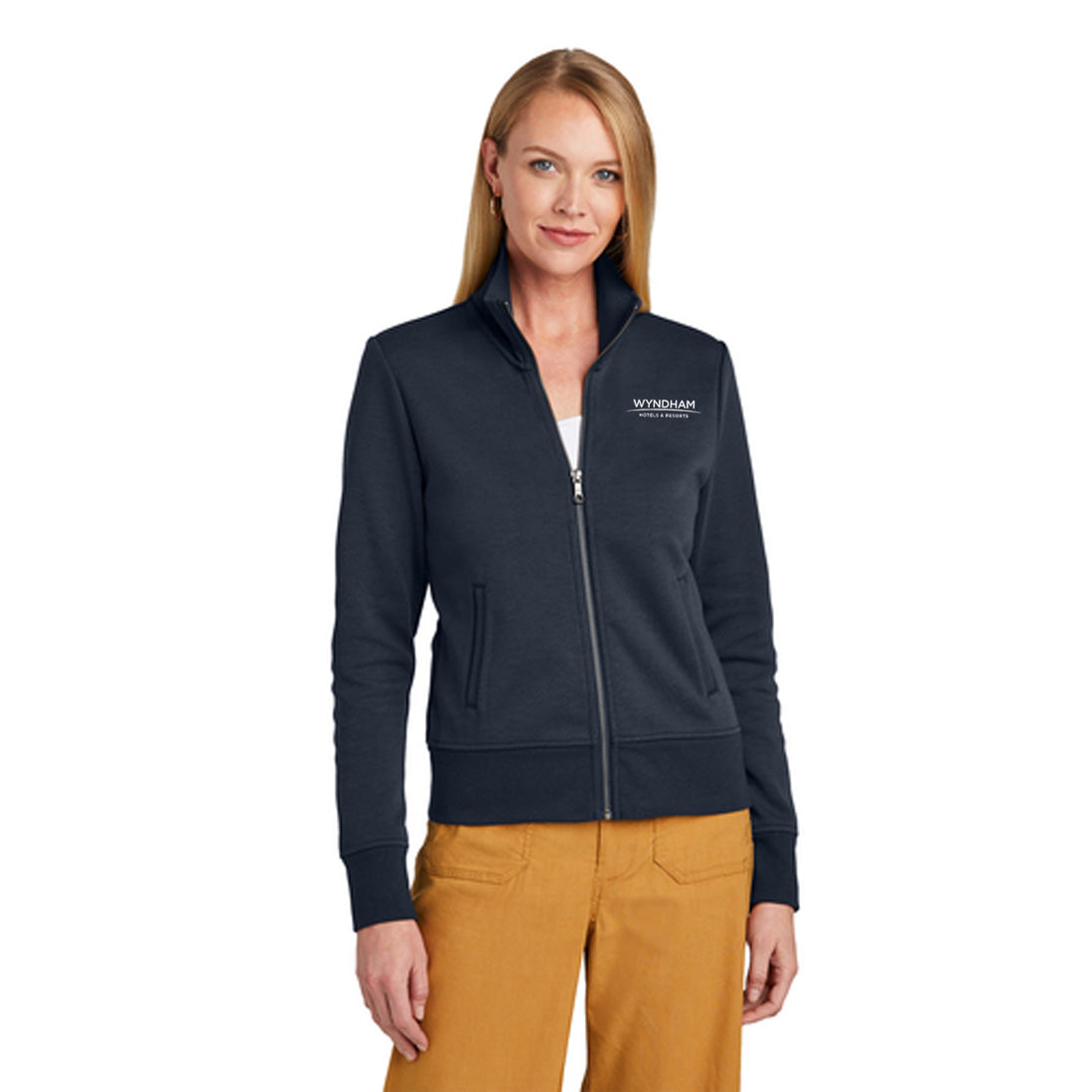 Brooks Brothers® Women's Double-Knit Full-Zip Jacket